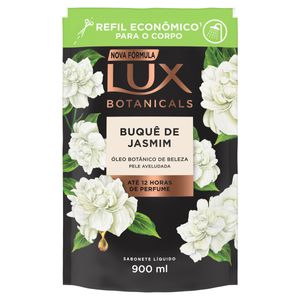 Sabonete Líquido Buquê de Jasmim Lux Botanicals Sachê 900ml Refil Econômico