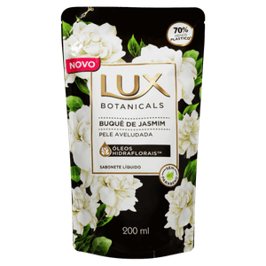 Sabonete Líquido Buquê de Jasmim Lux Botanicals Sachê 200ml Refil