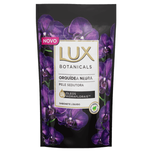 Sabonete Líquido Orquídea Negra Lux Botanicals Sachê 200ml Refil