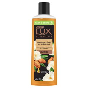 Sabonete Líquido Gardênia e Óleo de Amêndoas Lux Botanicals Frasco 250ml