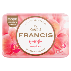 Sabonete Barra Orquídea Francis Energia Envoltório 85g