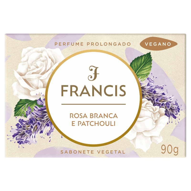 Sabonete-Barra-Rosas-Branca-e-Patchouli-Francis-Caixa-90g