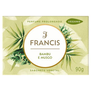 Sabonete Barra Bambu e Musgo Francis Caixa 90g