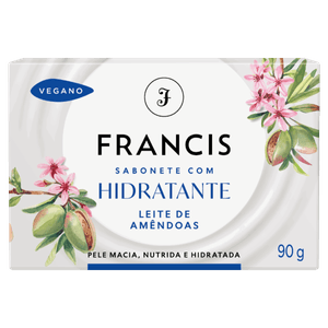 Sabonete Barra Macadâmia da Austrália Francis Hydratta Caixa 90g