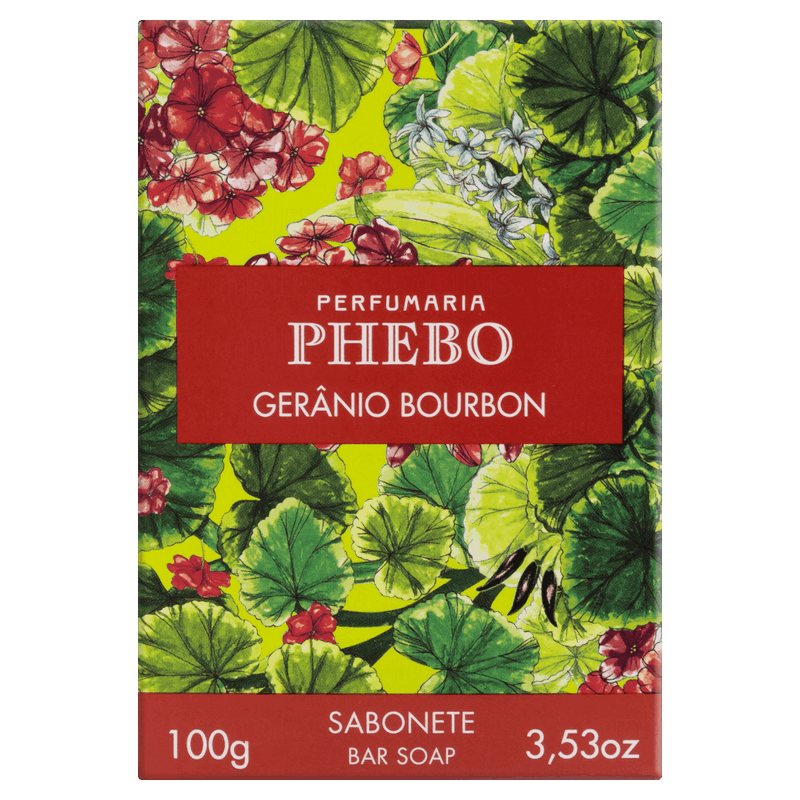 Sabonete-Barra-Geranio-Bourbon-Phebo-Caixa-100g