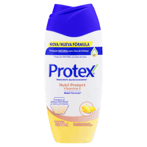 Sabonete Líquido Antibacteriano Protex Vitamina E Frasco 250ml