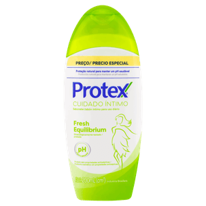 Sabonete Líquido Íntimo Fresh Equilibrium Protex Cuidado Íntimo Frasco 200ml Preço Especial