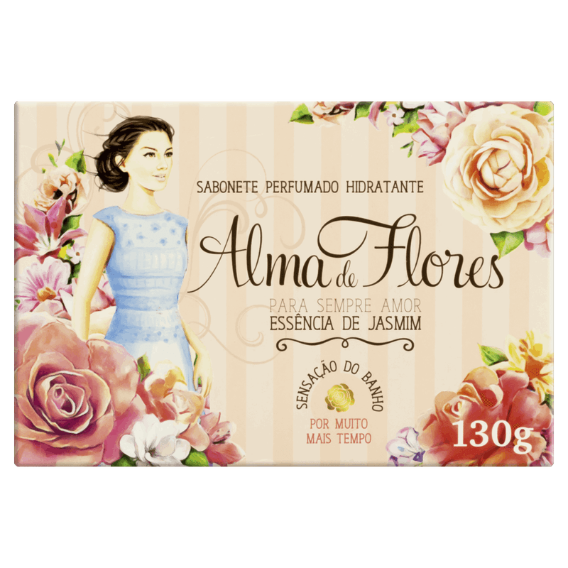 Sabonete-Barra-Hidratante-Essencia-de-Jasmim-Alma-de-Flores-Caixa-130g