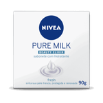 Sabonete-Barra-Hidratante-Fresh-Nivea-Pure-Milk-Beauty-Elixir-Caixa-90g