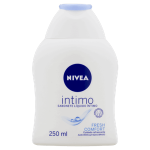 Sabonete Líquido Íntimo Nivea Fresh Comfort Frasco 250ml