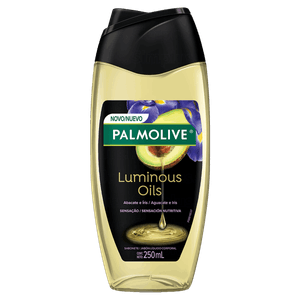 Sabonete Líquido Abacate e íris Palmolive Luminous Oils Frasco 250ml