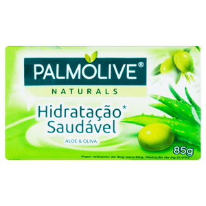 Sabonete Barra Hidratação Saudável Palmolive Naturals Envoltório 85g