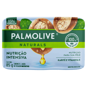 Sabonete Barra Hidratação Intensiva Palmolive Naturals Envoltório 85g