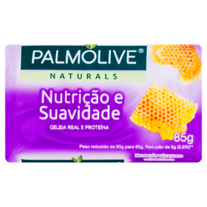 Sabonete Barra Nutrição e Suavidade Palmolive Naturals Envoltório 85g