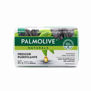 Sabonete Barra Sensação Purificante Carvão Palmolive Naturals Envoltório 85g