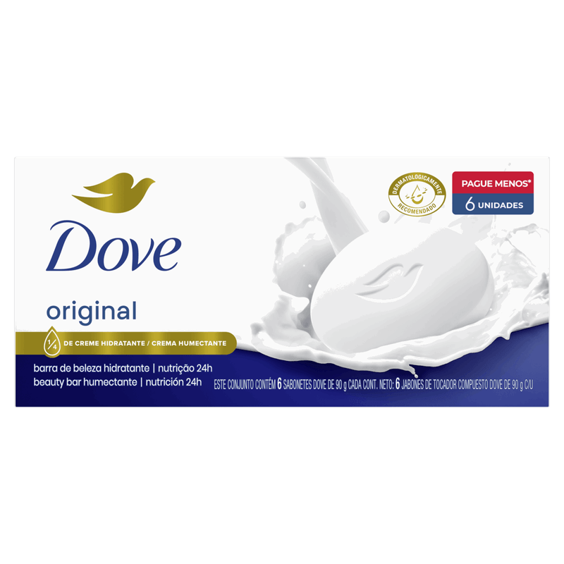 Pack-Sabonete-Barra-Original-Dove-Envoltorio-6-Unidades-90g-Cada-Leve-Mais-Pague-Menos