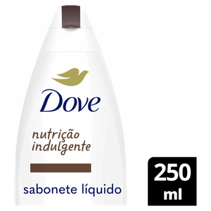 Sabonete Líquido Coco e Manteiga de Cacau Dove Nutrição Indulgente Frasco 250ml