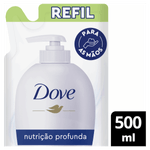 Sabonete Líquido para as Mãos Dove Nutrição Profunda Sachê 500ml Refil Leve Mais Pague Menos