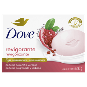 Sabonete Barra Romã e Verbena Dove Go Fresh Caixa 90g