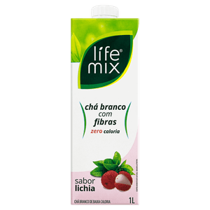 Chá Branco Lichia Life Mix Caixa 1l