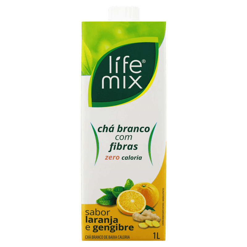 Cha-Branco-Laranja-e-Gengibre-Life-Mix-Caixa-1l