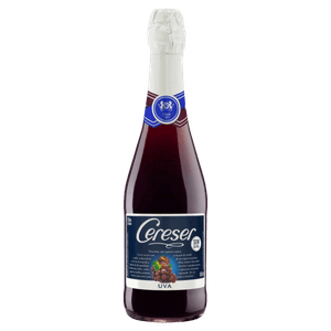 Bebida Gaseificada Zero Álcool Uva Cereser Garrafa 660ml