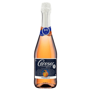 Bebida Gaseificada Zero Álcool Pêssego Cereser Garrafa 660ml