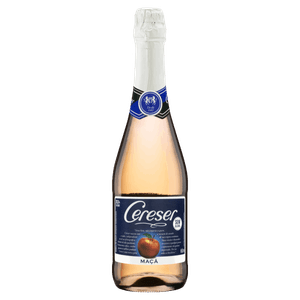 Sidra Brasileira Zero Álcool Maçã Cereser Garrafa 660ml