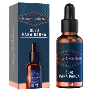 Óleo para Barba King.C.Gillette Caixa 30ml