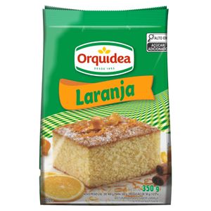 Mistura para Bolo Laranja Orquídea Pacote 350g