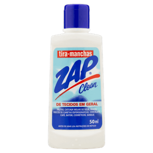 Tira-Manchas Líquido Zap Clean Frasco 50ml