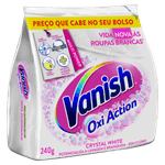 Tira-Manchas-Po-Roupas-Brancas-Vanish-Oxi-Action-Crystal-White-Pacote-240g-Refil-Economico