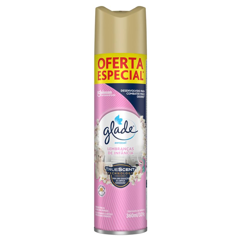 Odorizador de Ambiente Lembranças de Infância Glade Frasco 360ml Oferta Especial