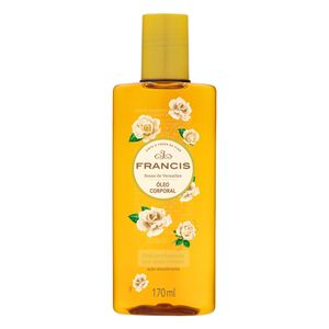 Óleo Corporal Desodorante Rosas de Versailles Francis Frasco 170ml