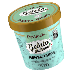 Gelato Italiano Menta Chips Paviloche Pote 1,5l