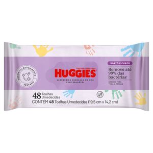 Toalha Umedecida Disney Baby Huggies One & Done Sem Flip Pacote 48 Unidades