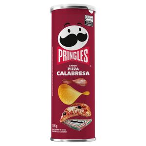 Salgadinho de Batata Pizza Calabresa Pringles Tubo 105g