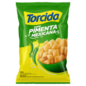 Salgadinho de Trigo Pimenta Mexicana Torcida Pacote 420g