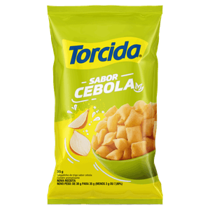 Salgadinho de Trigo Cebola Torcida Pacote 35g