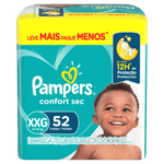 Fralda-Descartavel-Infantil-Pampers-Confort-Sec-XXG-Pacote-52-Unidades-Leve-Mais-Pague-Menos