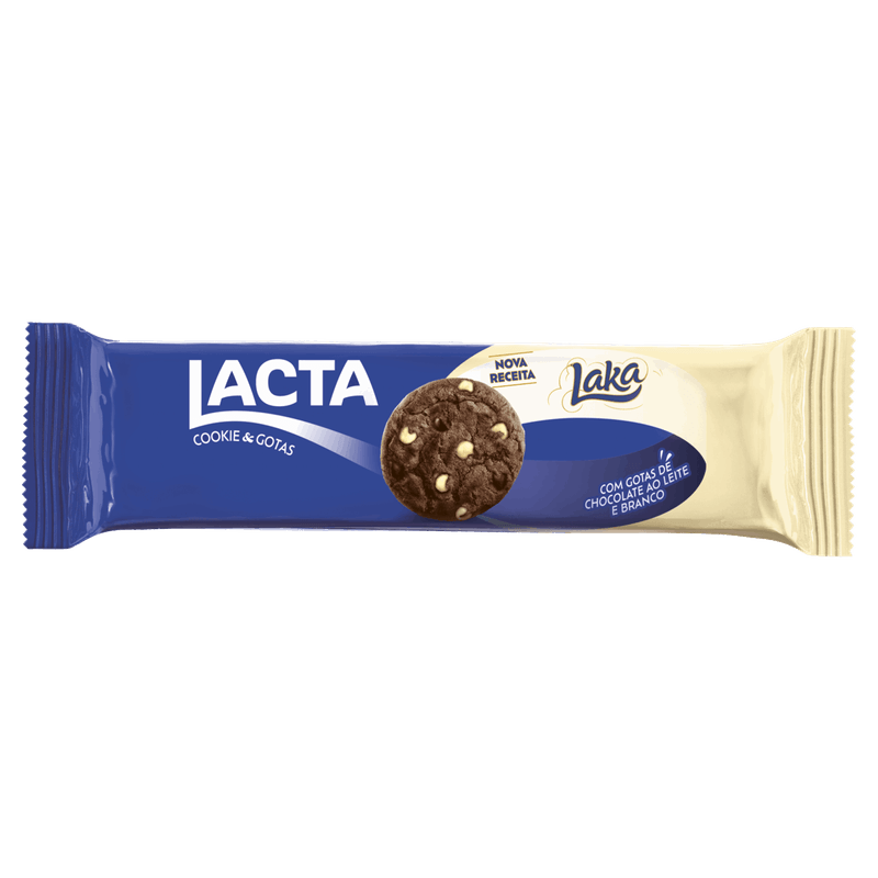 Biscoito-Cookie-com-Gotas-de-Chocolate-ao-Leite-e-Laka-Lacta-Pacote-80g