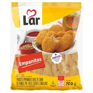 Empanado de Frango Lar Pacote 700g