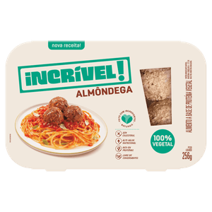 Almôndega Vegetal Incrível! Caixa 256g