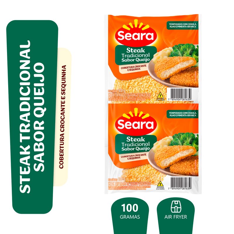 Empanado-de-Frango-Steak-Queijo-Seara-Pacote-100g