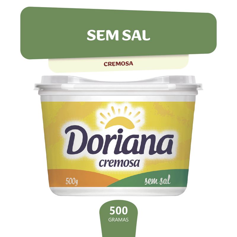 Margarina-Cremosa-sem-Sal-Doriana-Pote-500g