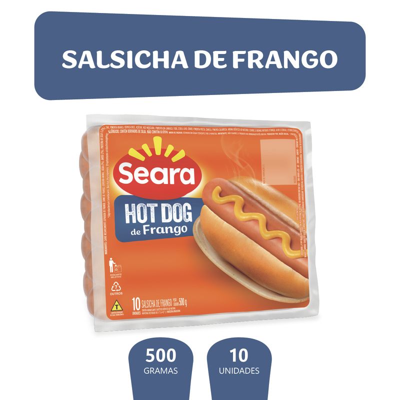 Salsicha-de-Frango-Seara-500g