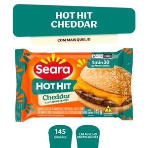 Sanduíche Congelado Cheddar Seara Hot Hit Pacote 145g