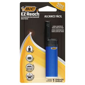 Acendedor Multiuso Azul EZ Reach Bic