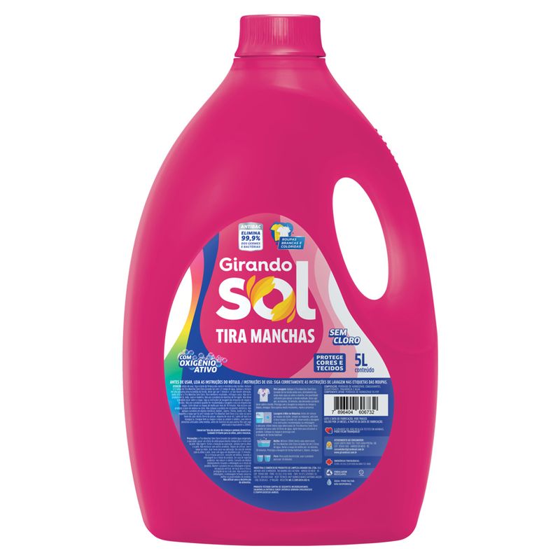Tira-Manchas-Roupas-Brancas-e-Coloridas-Girando-Sol-Galao-5l