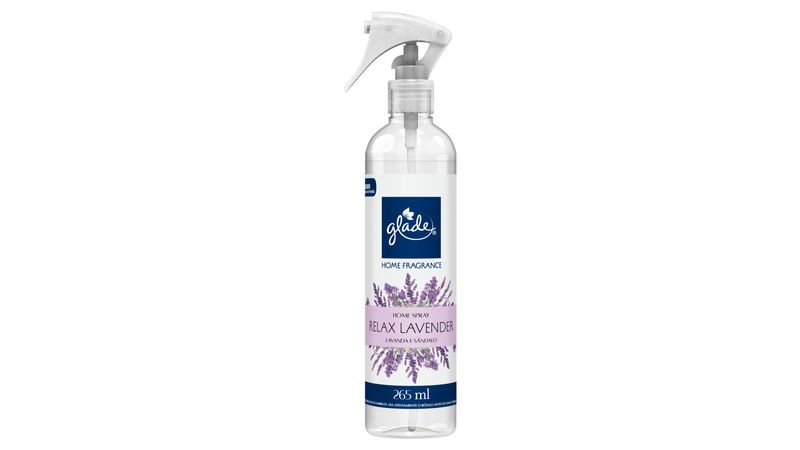 Odorizador de Ambiente Relax Lavender Glade Home Fragrance Frasco